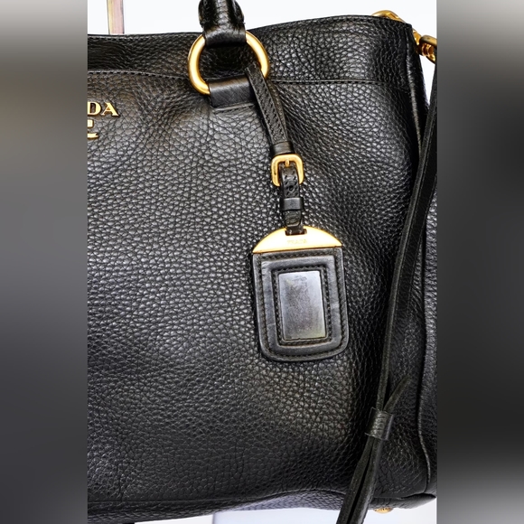D21❤️Prada Convertible Open Tote Vitello Daino - Picture 4 of 13